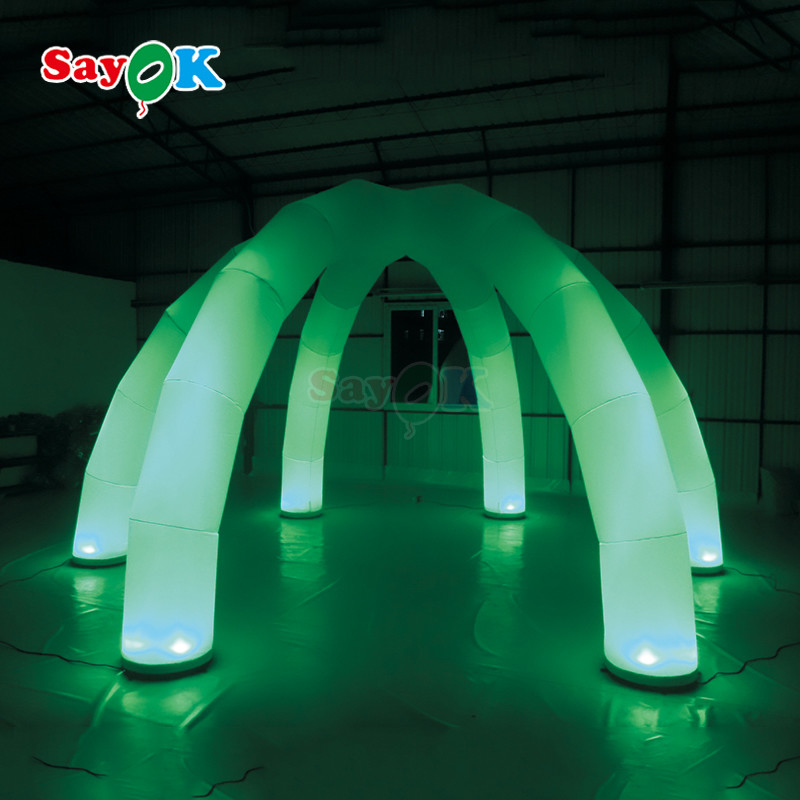 Φορητή Έκθεση Μαρκίε Πνευματώδης σκηνή Custom Dome Spider Tent Διαφήμιση Πνευματώδης σκηνή αράχνης για εξωτερικές εκδηλώσεις