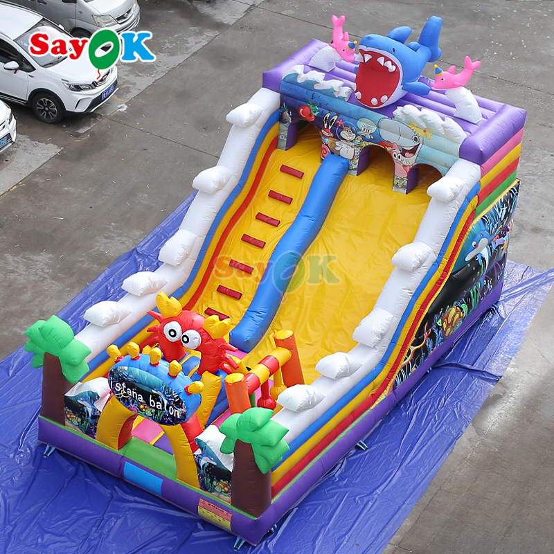 Το Seaworld Bouncing Castle φουσκωτό εξωτερικό φουσκωτό σπίτι για παιδιά
