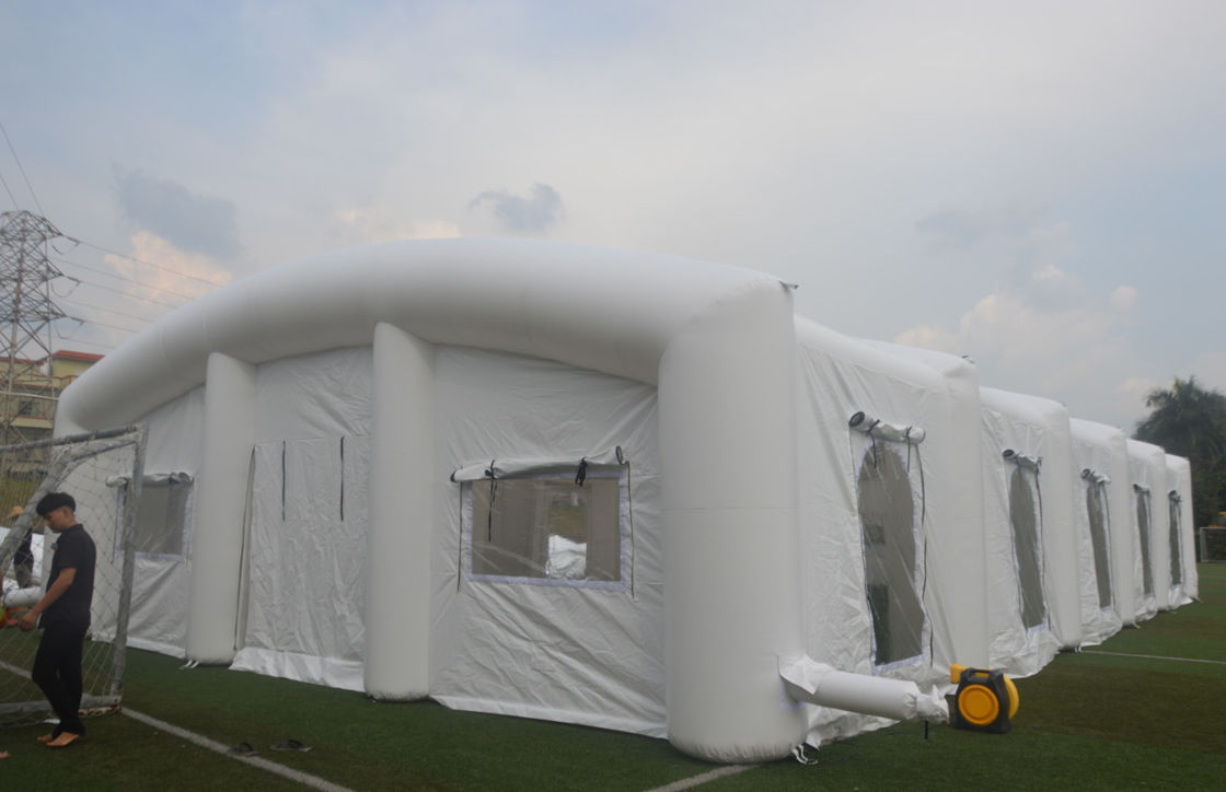 Πυροβόλητη σκηνή γκαζόν Μεγάλη σκηνή PVC πεταλούδα Πυροβόλητη σκηνή οικίας για διδασκαλία / ανατινάξιμο σκηνή κατασκηνώσεως