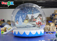Christmas Decoration Outdoor Indoor Romantic Snow Globe Snowball Inflatable Snow Globe Snow