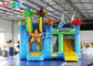 5.5x5x3.9mH Sea World Theme Children Inflatable Bounce Slide