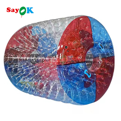 Φουσκωτή Μπάλα Τρεξίματος Bubble Zorb Roller Ball PVC Διαφανής Water Roller Ball για Υπαίθρια Αθλήματα Νερού