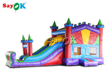 Ψηφιακό PVC αδιάβροχο διογκώσιμο Bouncy Castle εκτύπωσης με τη φωτογραφική διαφάνεια