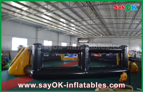 Ποδοσφαίρου διογκώσιμος παιχνιδιών PVC σφραγίδων διογκώσιμος γηπέδων ποδοσφαίρου εξοπλισμός παιδικών χαρών παιδιών εσωτερικός/υπαίθριος