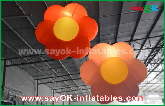 Διογκώσιμη διακόσμηση φωτισμού υφασμάτων της Οξφόρδης/διογκώσιμο λουλούδι φωτισμού για το φραγμό λεσχών, κόμμα