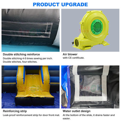 Χριστουγεννιάτικο φουσκωτό αναπηρικό κάστρο