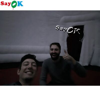 Φορητή Φουσκωτή Κινηματογραφική Πλανητάριο Προβολής Αερόθολου Σκηνή