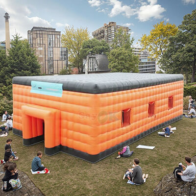 Sayok Extra Large 20m Waterproof PVC Outdoor Event Party Camping Pavilion Marquee Cube Πνευματώδης σκηνή