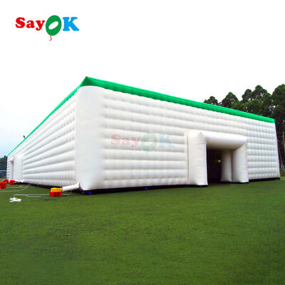 Sayok Extra Large 20m Waterproof PVC Outdoor Event Party Camping Pavilion Marquee Cube Πνευματώδης σκηνή