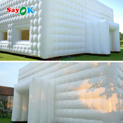 Sayok Extra Large 20m Waterproof PVC Outdoor Event Party Camping Pavilion Marquee Cube Πνευματώδης σκηνή