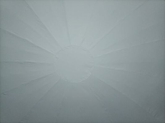 Φορητή φουσκωτή σκηνή προβολής πυρσίδας για το Πλανητάριο