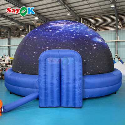 SAYOK 100% Blackout Fire-Retardant Inflatable Planetarium Dome με δωρεάν 3D σχεδιασμό για σχολεία και εκδηλώσεις
