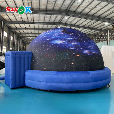 SAYOK 100% Blackout Fire-Retardant Inflatable Planetarium Dome με δωρεάν 3D σχεδιασμό για σχολεία και εκδηλώσεις
