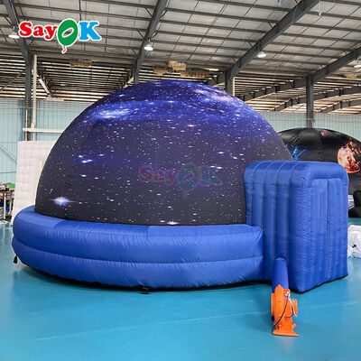 SAYOK 100% Blackout Fire-Retardant Inflatable Planetarium Dome με δωρεάν 3D σχεδιασμό για σχολεία και εκδηλώσεις