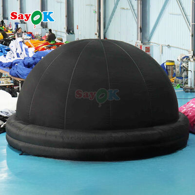 SAYOK Θόλος Φουσκωτό Πλανητάριο 5μ Διάμετρος 100% Συμπαγές Σκοτάδι Πυράντοχο για Σχολεία και Εκδηλώσεις