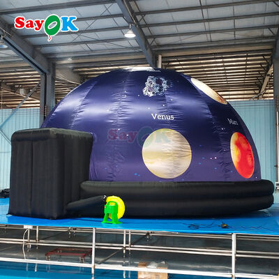 SAYOK 100% Blackout Fire-Retardant Inflatable Planetarium Dome με δωρεάν υπηρεσία 3D σχεδιασμού για σχολεία και μουσεία