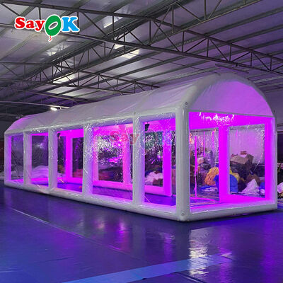 Αδιάβροχη Αεροστεγής Πυράντοχη Φουσκωτή Τέντα Πισίνας από PVC για Υπαίθριες Εκδηλώσεις