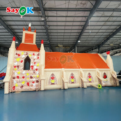 Customized Portable Inflatable Church Tent for Outdoor Wedding - Flame-Retardant & UV Resistant