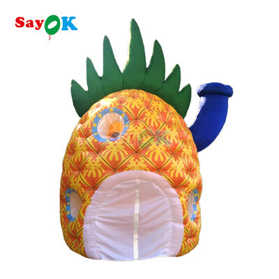 Custom Inflatable Lemonade Stand Air Tent with Waterproof UV Resistant Features for Outdoor Events