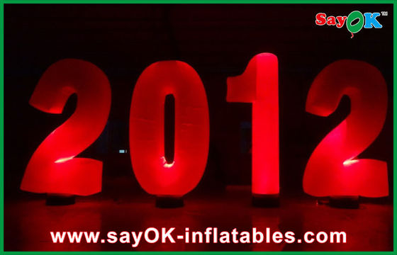 Η διογκώσιμη διακόσμηση φωτισμού προσαρμόζει τον αριθμό με τον οδηγημένο φωτισμό