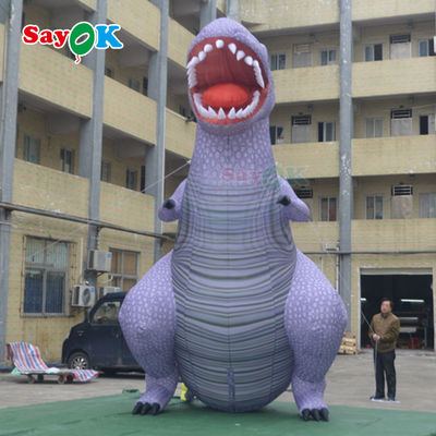 Εκδήλωση Oxford Cloth Inflatable Cartoon Inflatable Christmas Dinosaur Διαφημιστικό μοντέλο