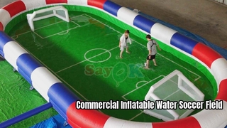 Φουσκωτό νερό γήπεδο ποδοσφαίρου Commercial Grade Sports Arena